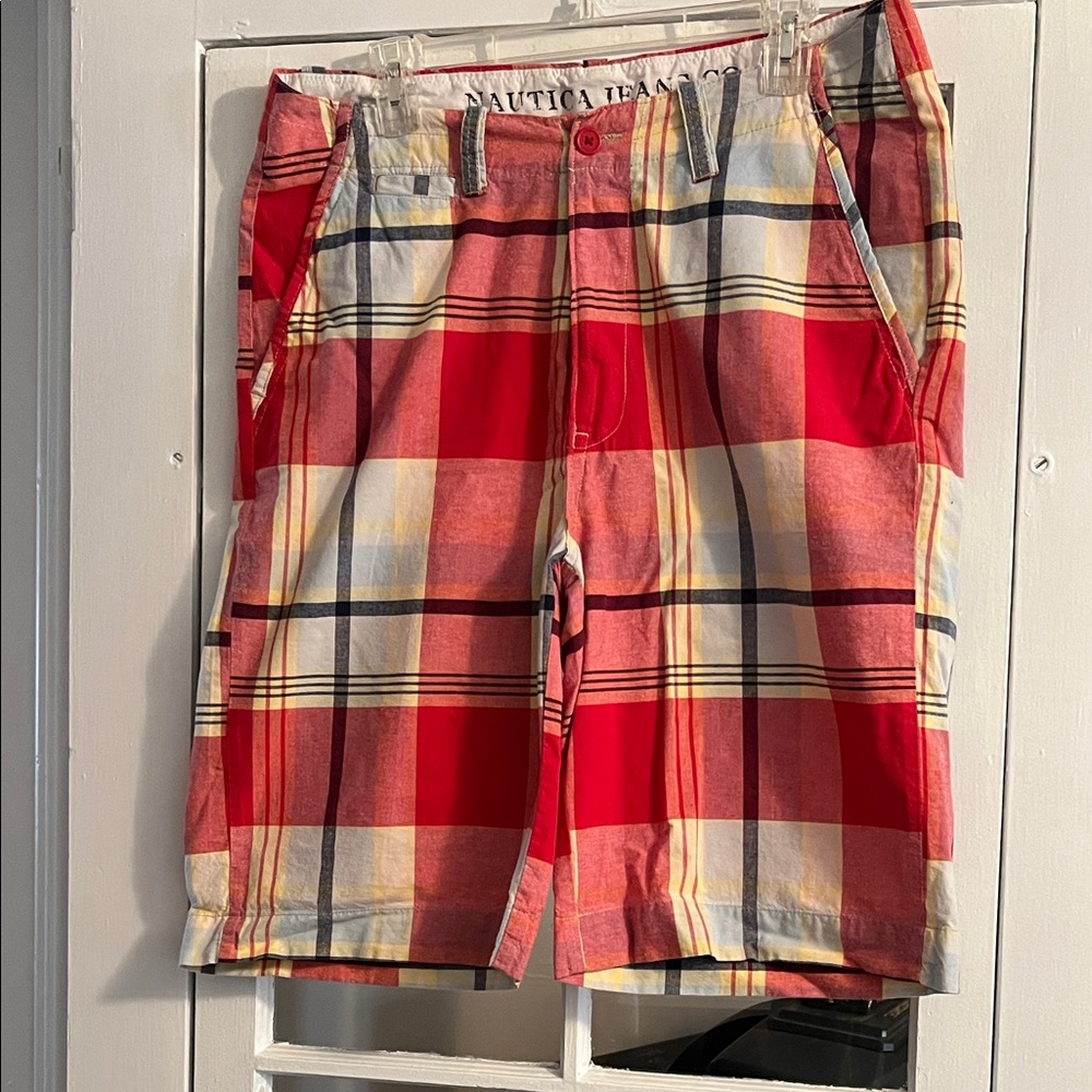 Nautica Multicolor Plaid Men's Shorts
